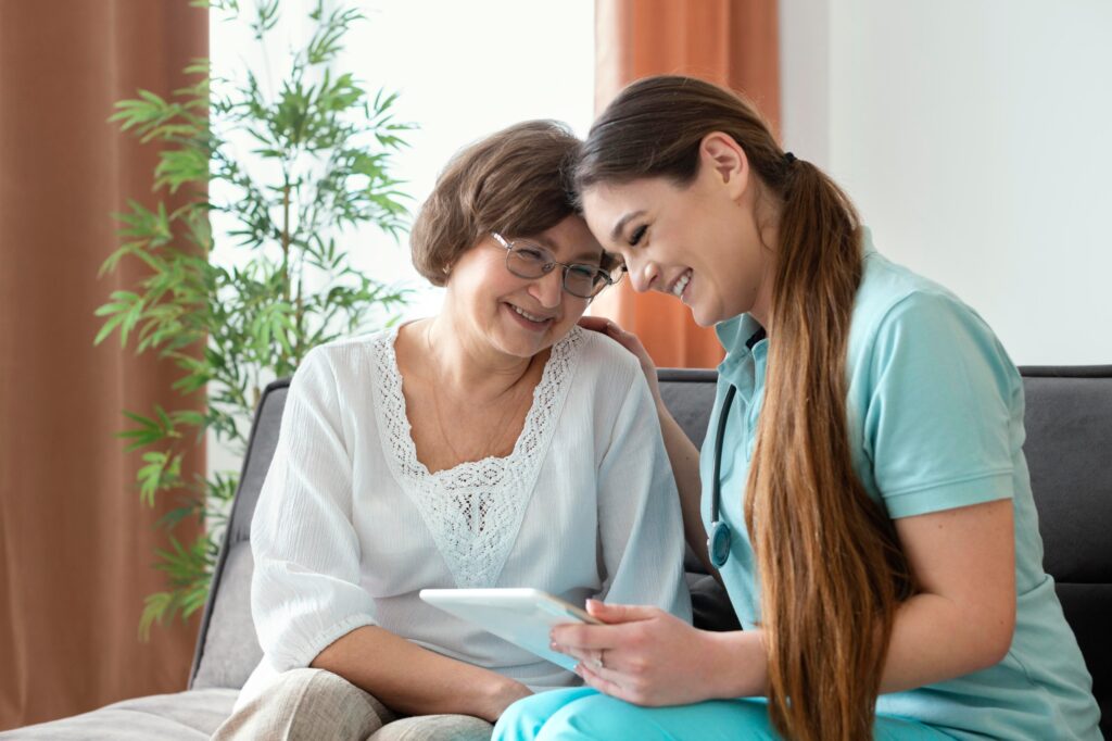 pflege und unterstuetzung